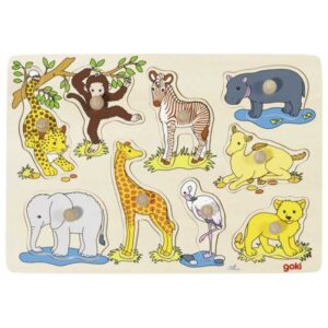 Steckpuzzle Tierkinder