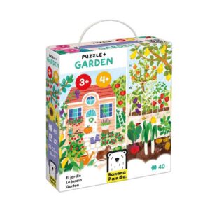 Puzzle Banana Panda Garden